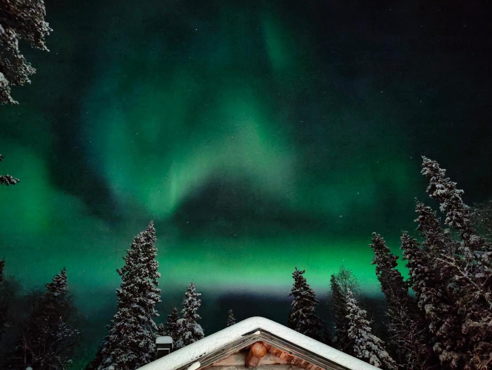 Isokelo Log Apartments Салла Экстерьер фото
