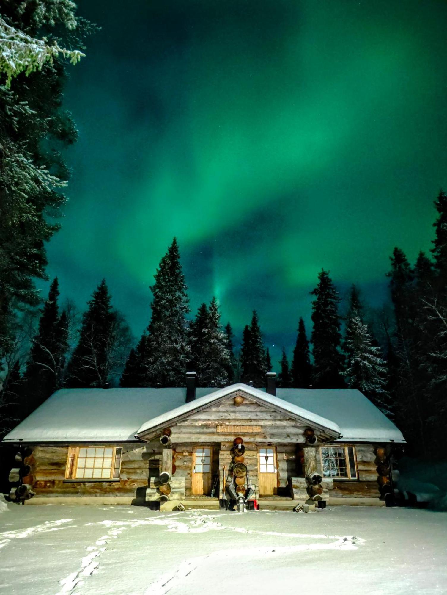 Isokelo Log Apartments Салла Экстерьер фото